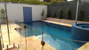 Finished pool renovation malvern